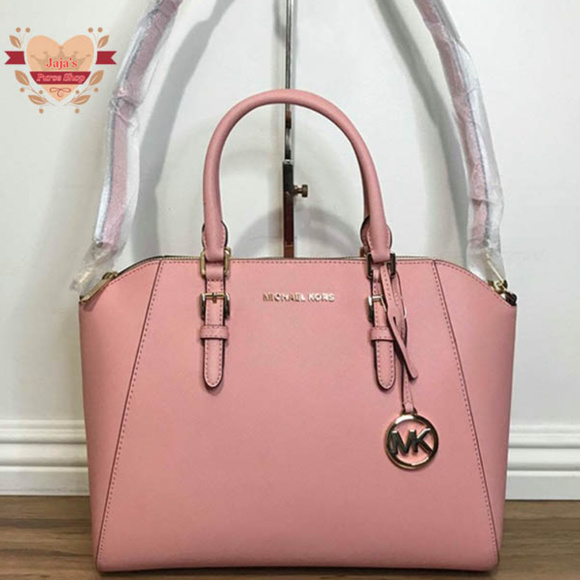 Michael Kors Handbags - 🌷MK Saffiano Leather Satchel & Crossbody Purse🌷